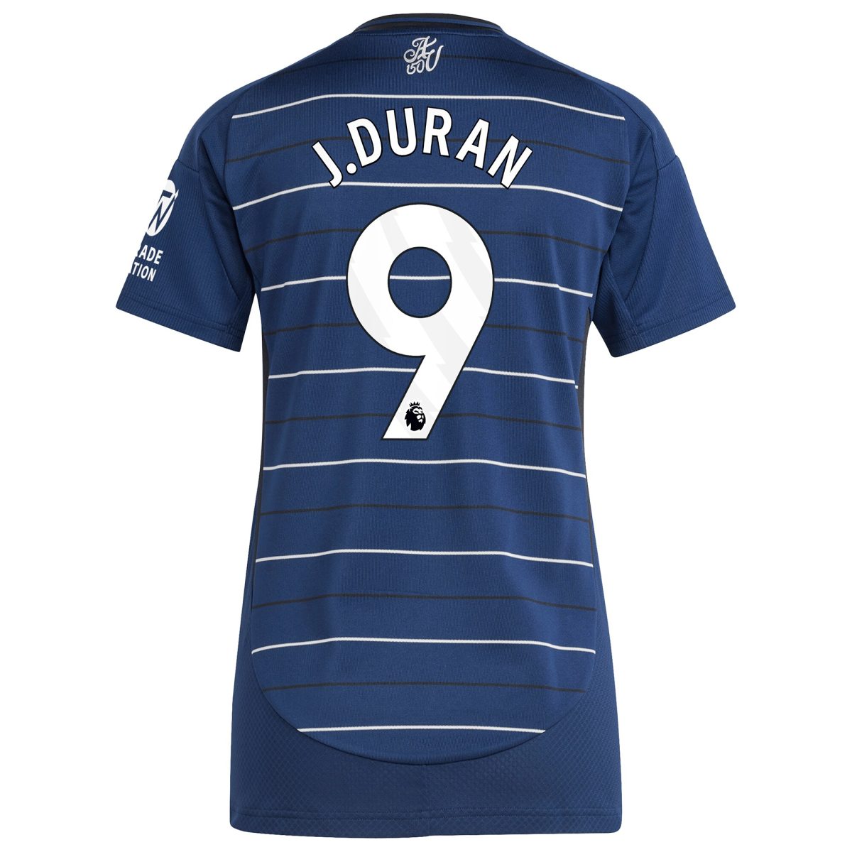 aston villa adidas third shirt 2024-25 – womens with j.duran 9 printing Collection | Aston Villa Shirts and Official Gear