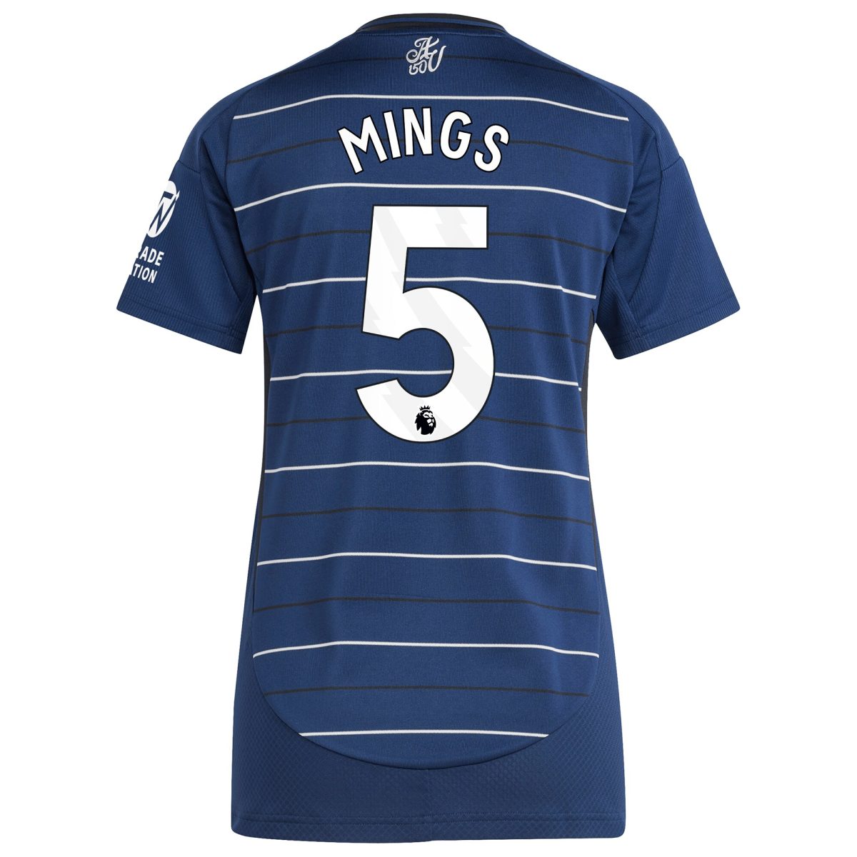 aston villa adidas third shirt 2024-25 – womens with mings 5 printing Collection | Aston Villa Shirts and Official Gear
