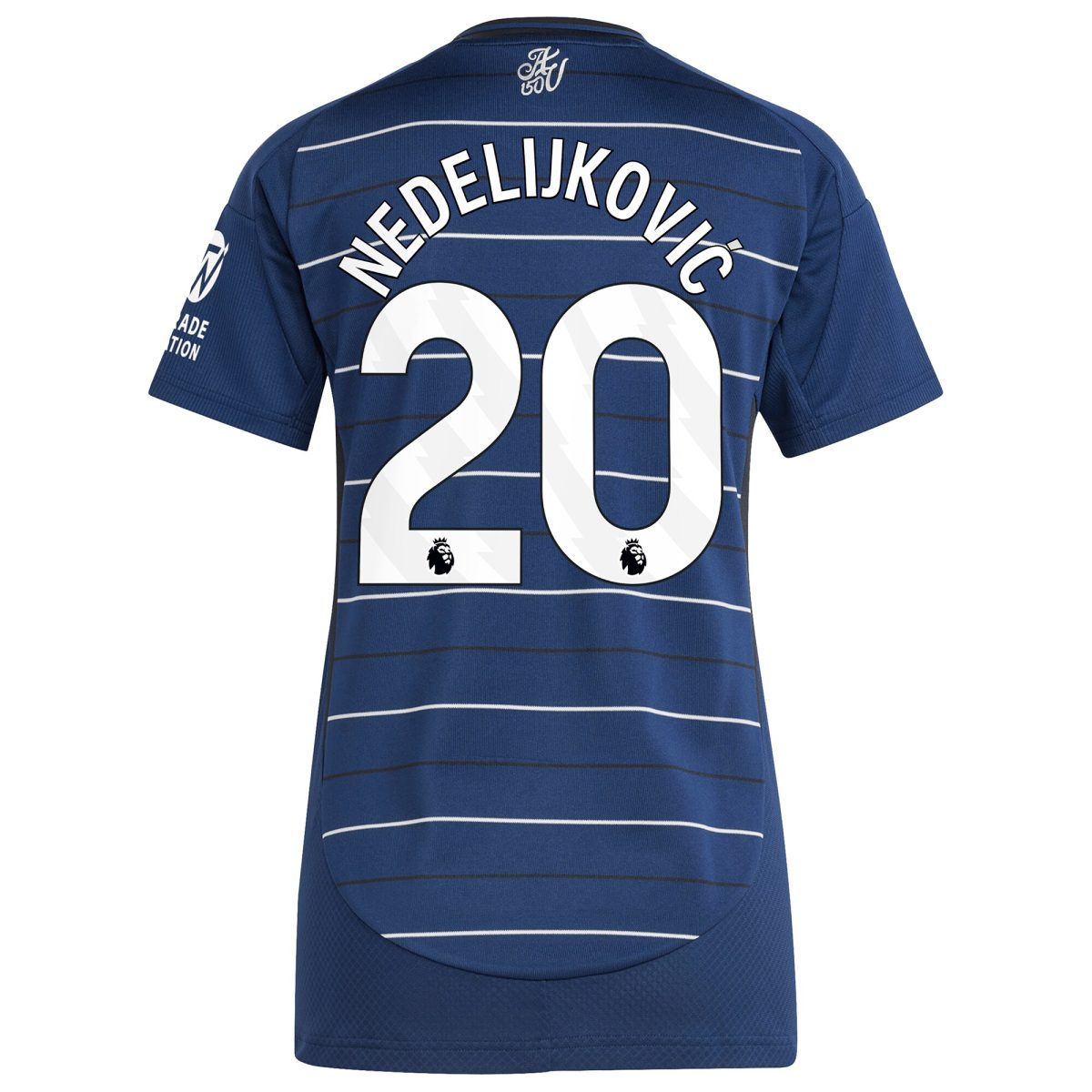 aston villa adidas third shirt 2024-25 – womens with nedeljković 20 printing Collection | Aston Villa Shirts and Official Gear