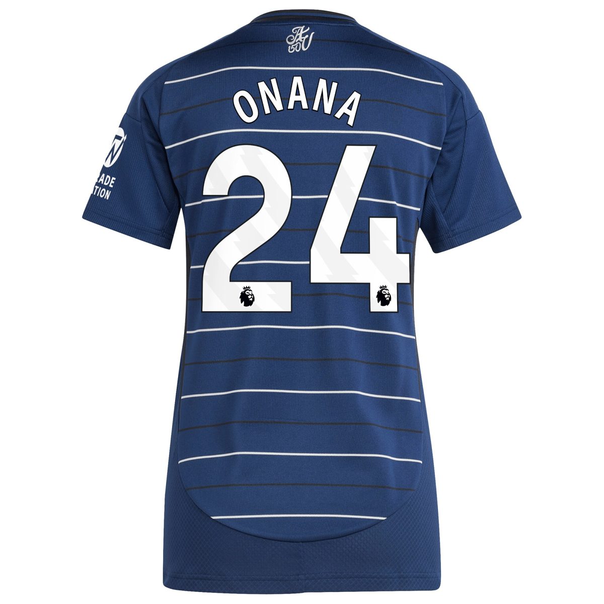 aston villa adidas third shirt 2024-25 – womens with onana 24 printing Collection | Aston Villa Shirts and Official Gear