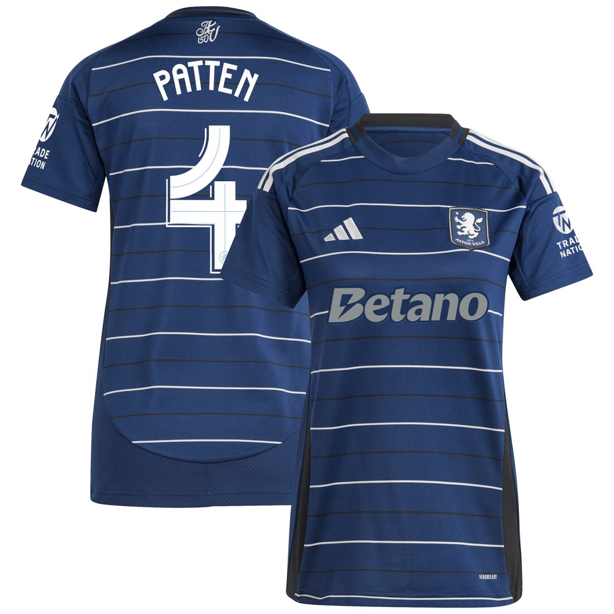 aston villa adidas third shirt 2024-25 – womens with patten 4 cup printing Collection | Aston Villa Shirts and Official Gear