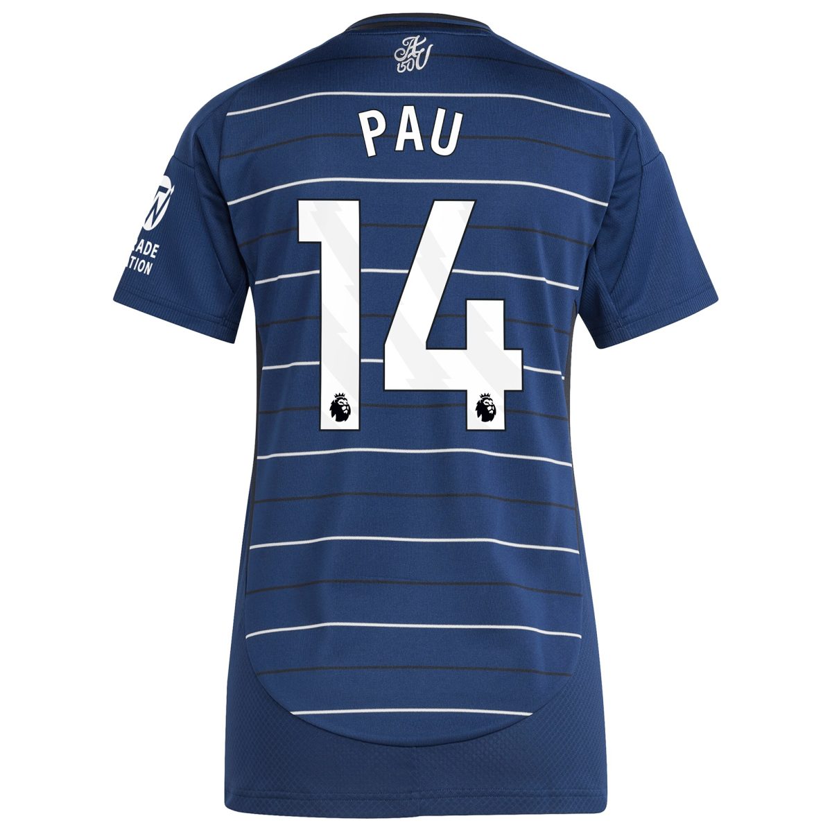 aston villa adidas third shirt 2024-25 – womens with pau 14 printing Collection | Aston Villa Shirts and Official Gear