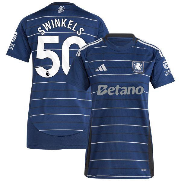 aston villa adidas third shirt 2024-25 – womens with swinkels 50 printing Collection | Aston Villa Shirts and Official Gear