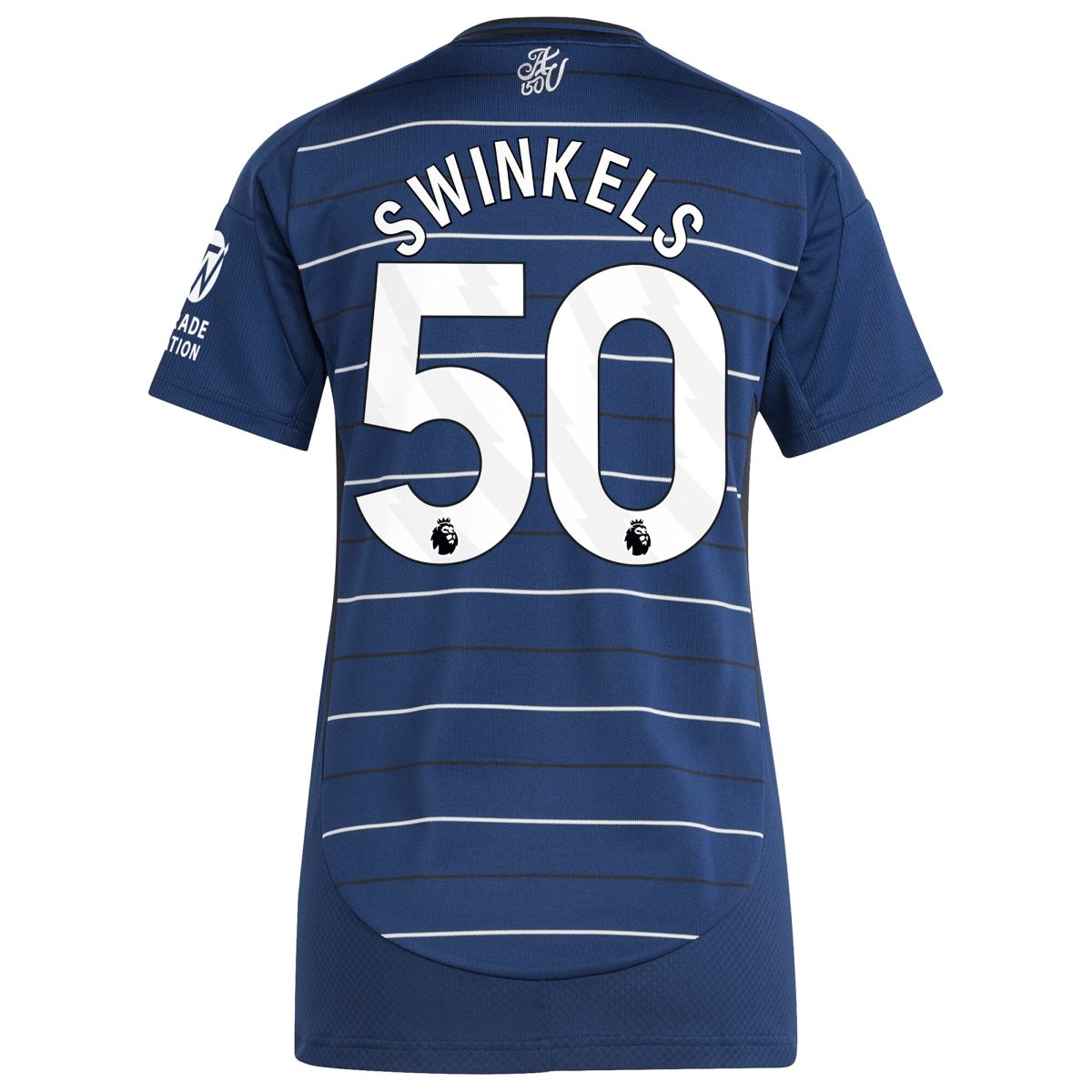 aston villa adidas third shirt 2024-25 – womens with swinkels 50 printing Collection | Aston Villa Shirts and Official Gear