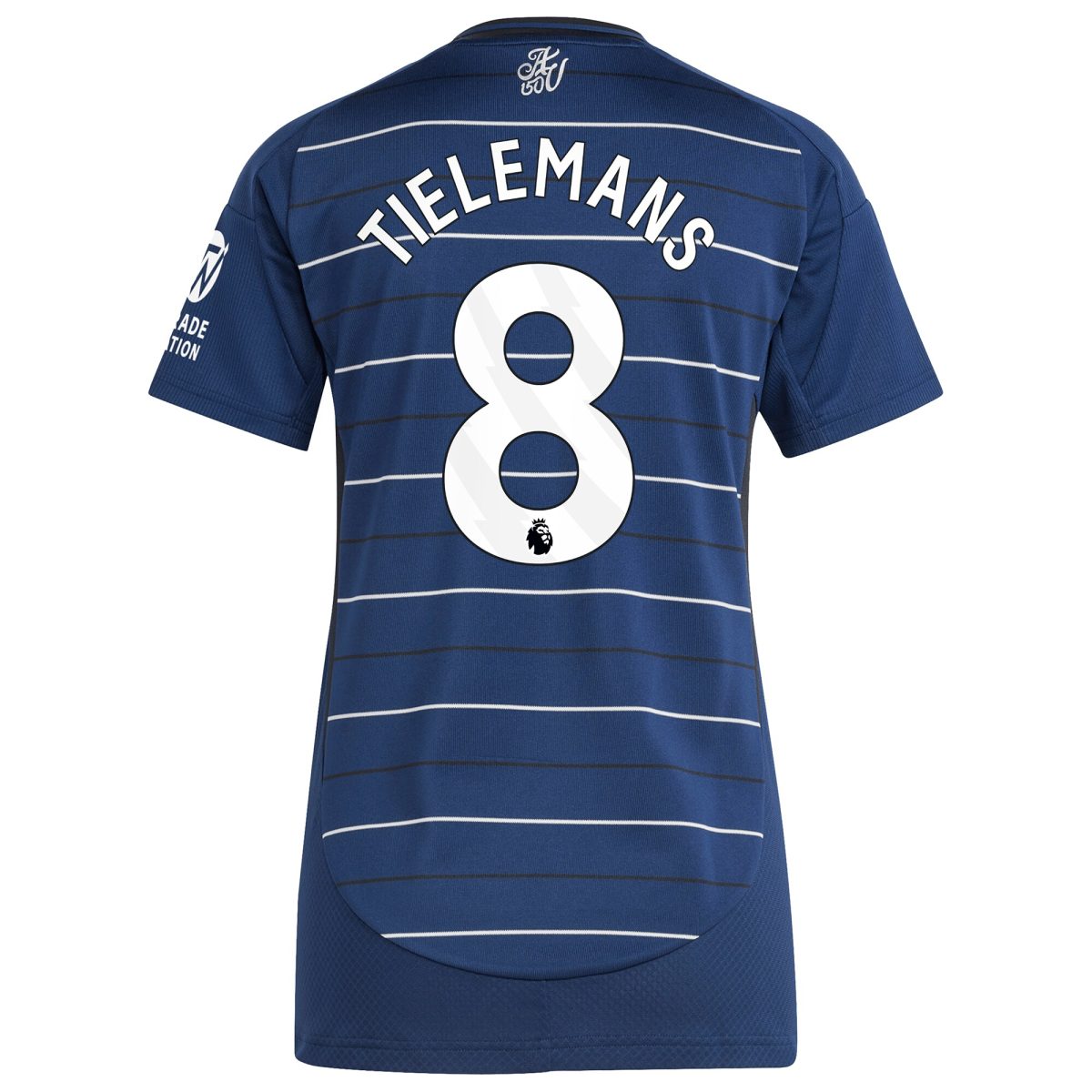 aston villa adidas third shirt 2024-25 – womens with tielemans 8 printing Collection | Aston Villa Shirts and Official Gear