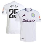 aston villa adidas wsl away authentic shirt 2024-25 with taylor 25 printing Collection | Aston Villa Shirts and Official Gear