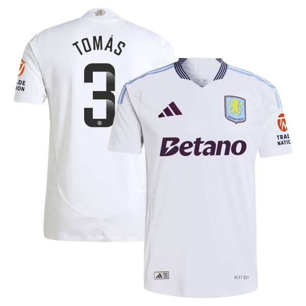 aston villa adidas wsl away authentic shirt 2024-25 with tomás 3 printing Collection | Aston Villa Shirts and Official Gear