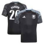 aston villa adidas wsl away shirt 2025-26 – kids with hanson 20 printing Collection | Aston Villa Shirts and Official Gear