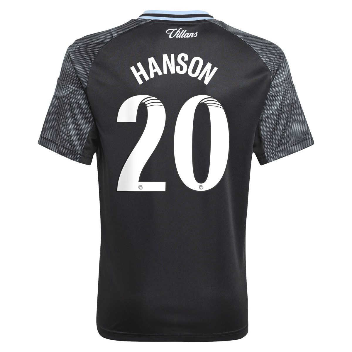 aston villa adidas wsl away shirt 2025-26 – kids with hanson 20 printing Collection | Aston Villa Shirts and Official Gear