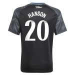aston villa adidas wsl away shirt 2025-26 – kids with hanson 20 printing Collection | Aston Villa Shirts and Official Gear