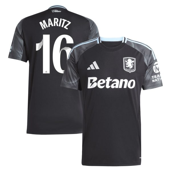 aston villa adidas wsl away shirt 2025-26 with maritz 16 printing Collection | Aston Villa Shirts and Official Gear