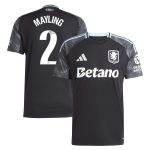 aston villa adidas wsl away shirt 2025-26 with mayling 2 printing Collection | Aston Villa Shirts and Official Gear