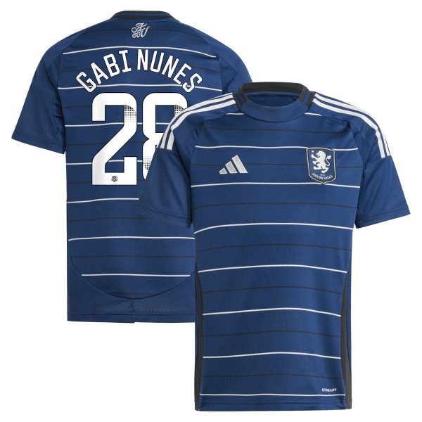 aston villa adidas wsl third shirt 2024-25 – kids with gabi nunes 28 printing Collection | Aston Villa Shirts and Official Gear