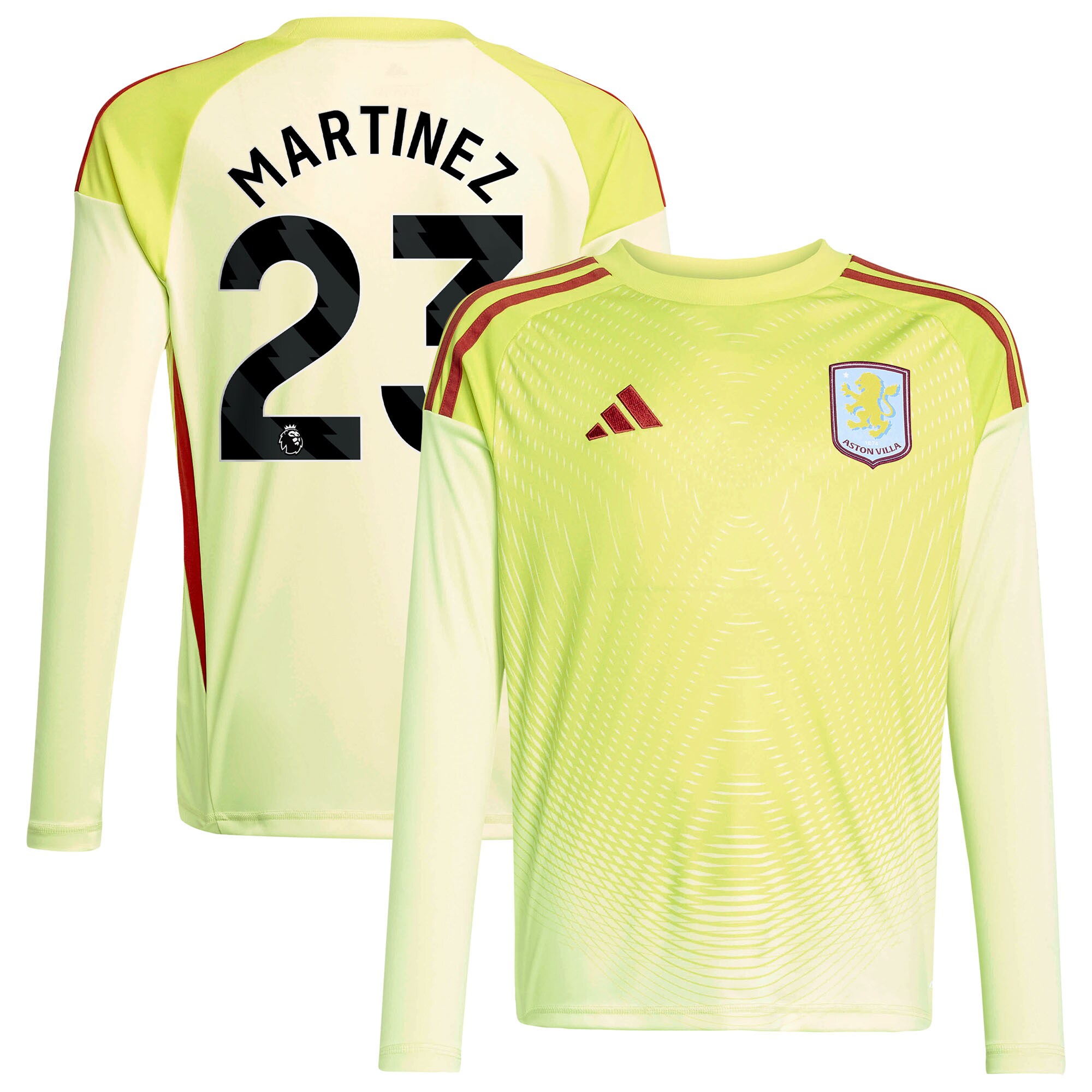 aston villa away goalkeeper shirt 2025-26 – kids with martinez 23 printing Collection | Aston Villa Shirts and Official Gear