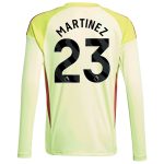 aston villa away goalkeeper shirt 2025-26 – kids with martinez 23 printing Collection | Aston Villa Shirts and Official Gear
