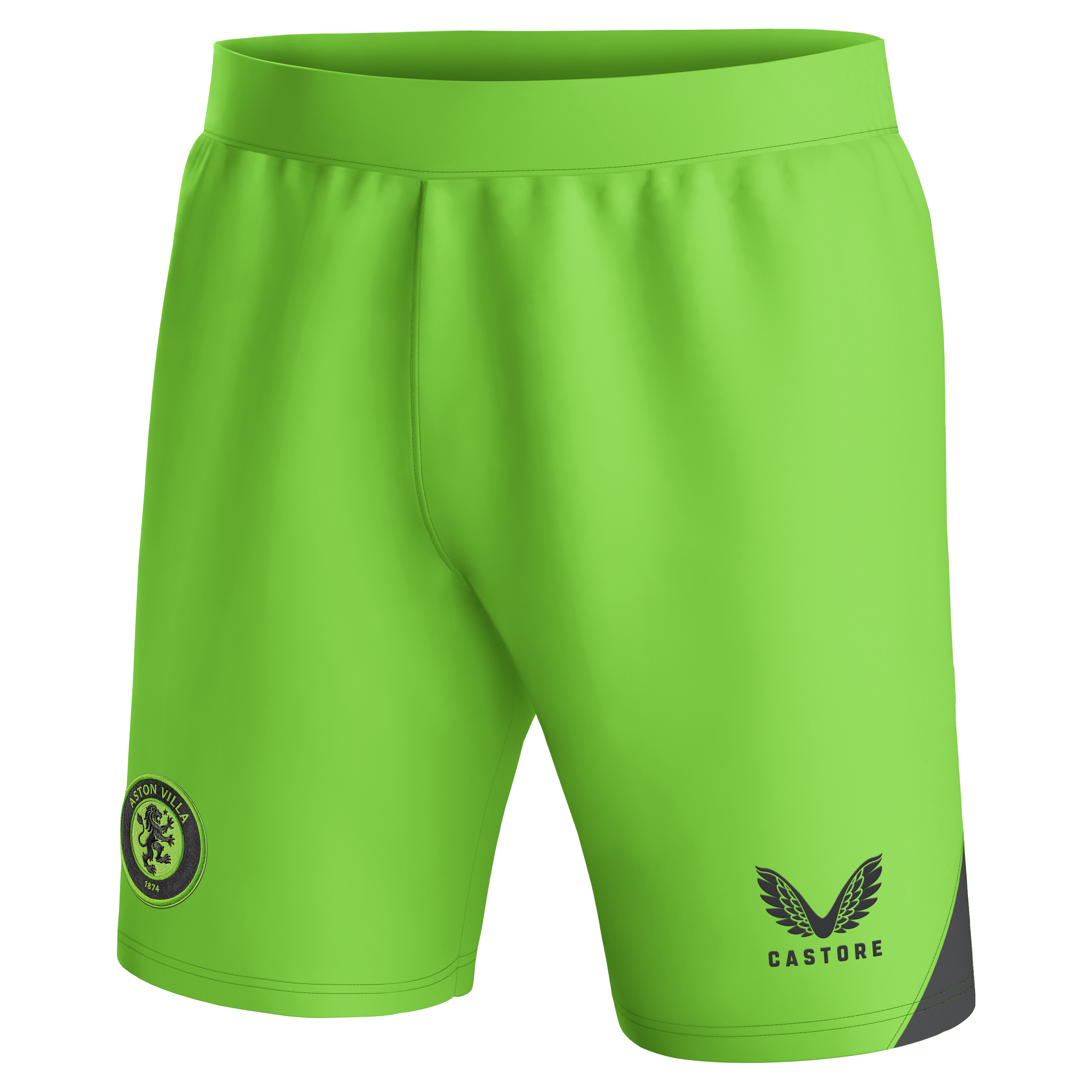 aston villa castore away goalkeeper shorts 2023-24 – kids – 13385917 with custom printing Collection | Aston Villa Shirts and Official Gear
