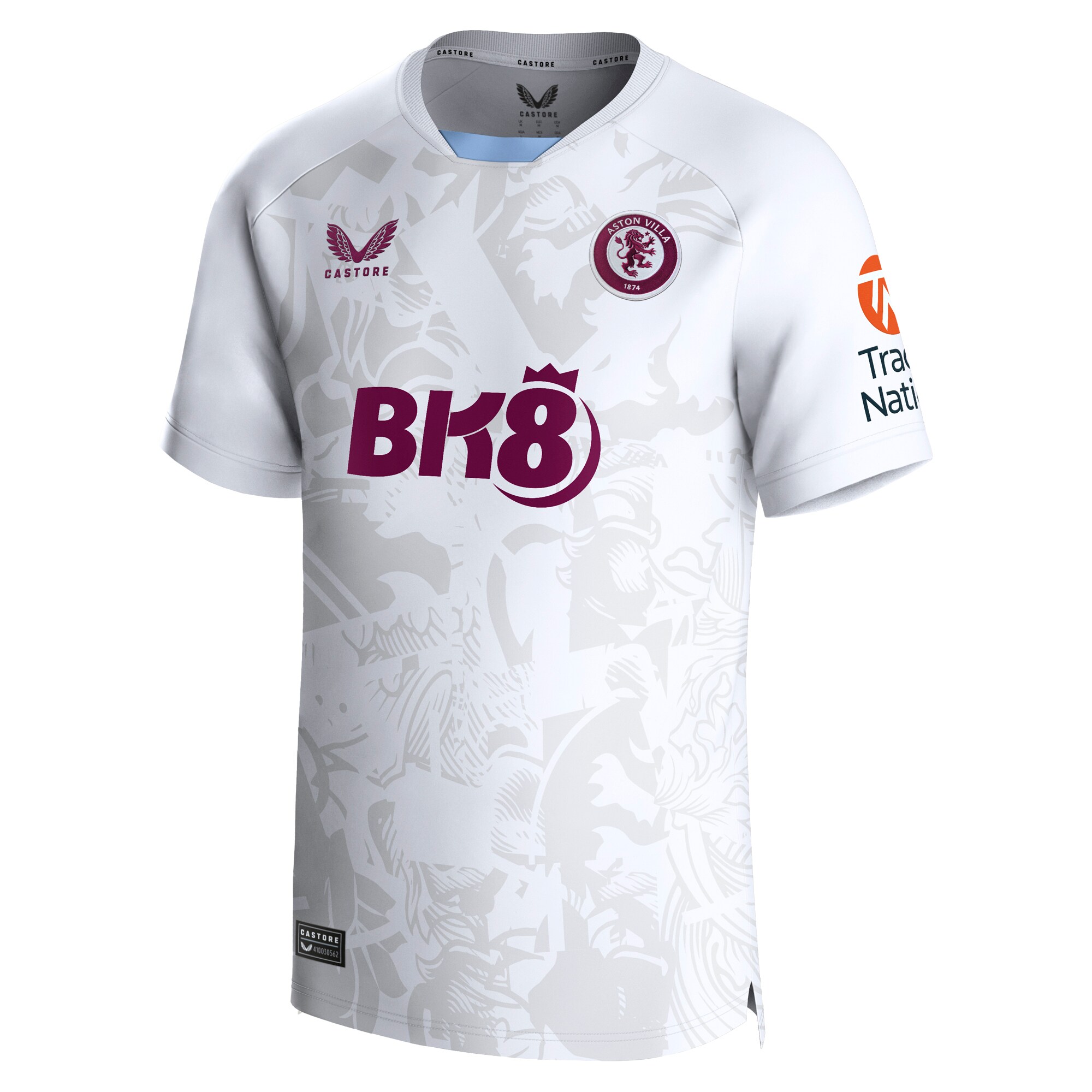 aston villa castore away shirt 2023-24 with custom printing Collection | Aston Villa Shirts and Official Gear