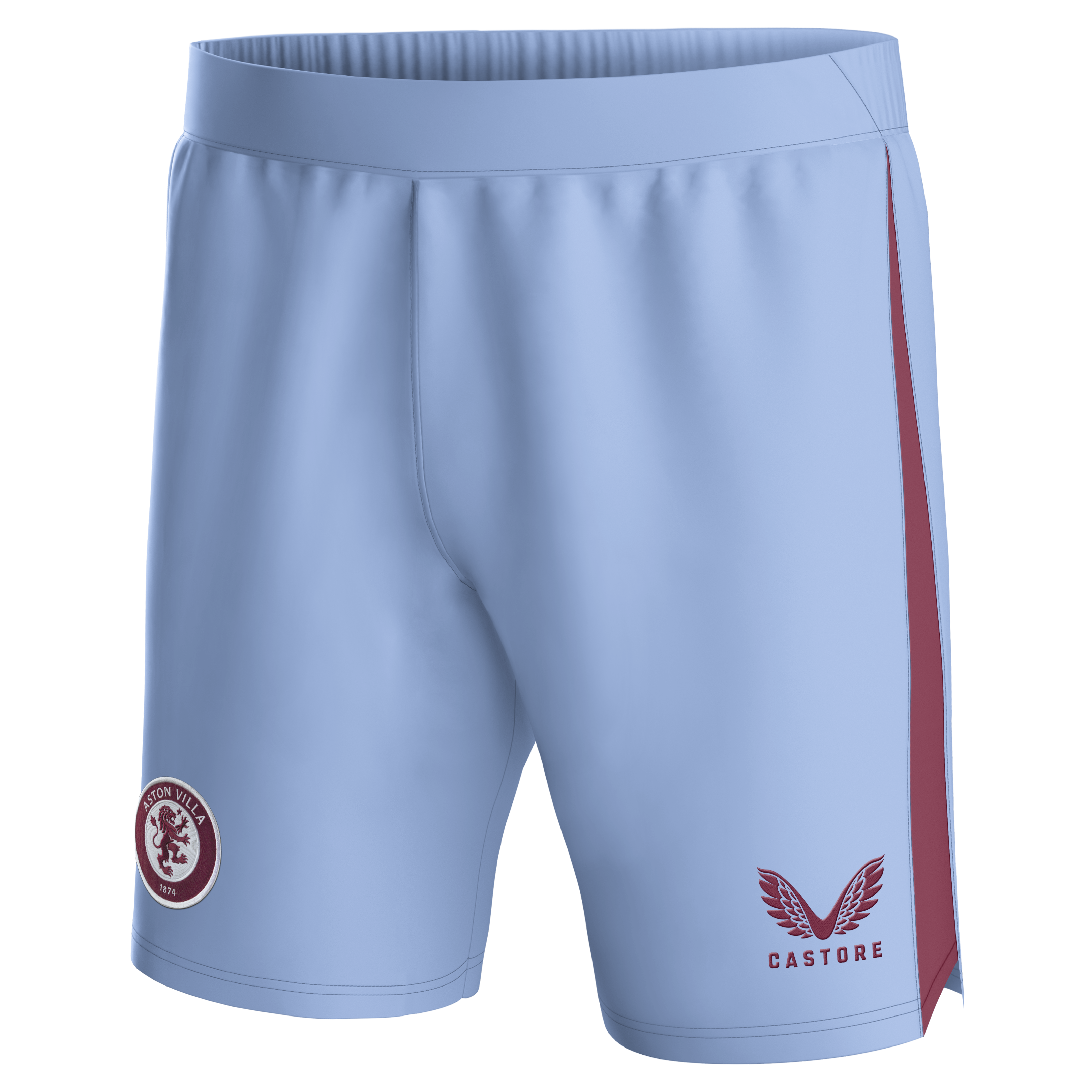 aston villa castore away shorts 2023-24 – kids with custom printing Collection | Aston Villa Shirts and Official Gear