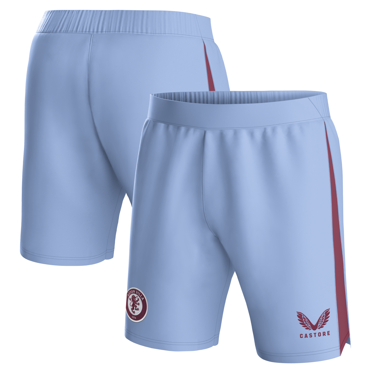 aston villa castore away shorts 2023-24 with custom printing Collection | Aston Villa Shirts and Official Gear