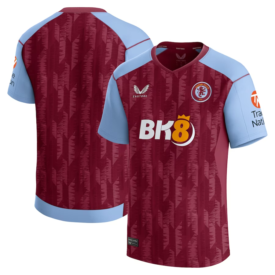 aston villa castore home shirt 2023-24 with custom printing Collection | Aston Villa Shirts and Official Gear