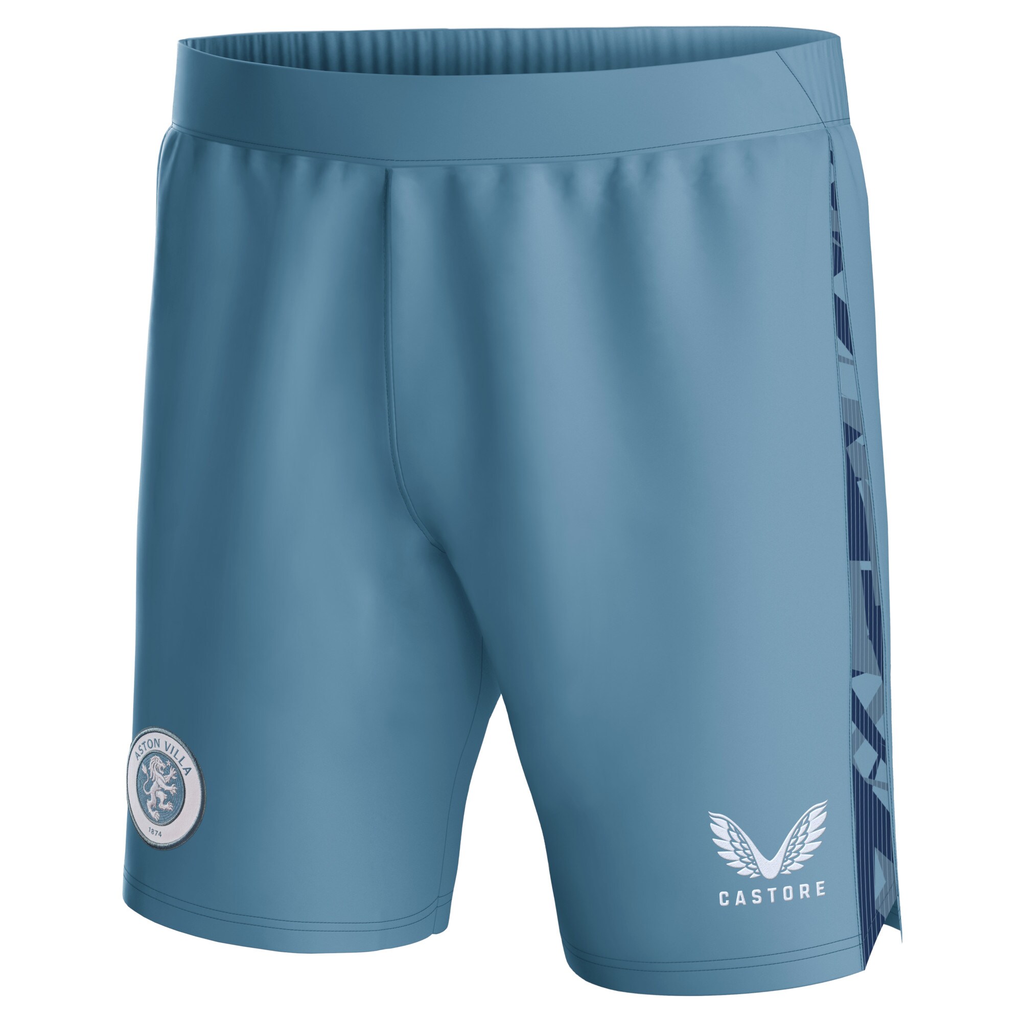 aston villa castore third shorts 2023-24 – kids with custom printing Collection | Aston Villa Shirts and Official Gear