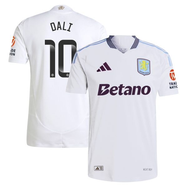 aston villa wsl adidas away authentic shirt 2024-25 with dali 10 printing Collection | Aston Villa Shirts and Official Gear