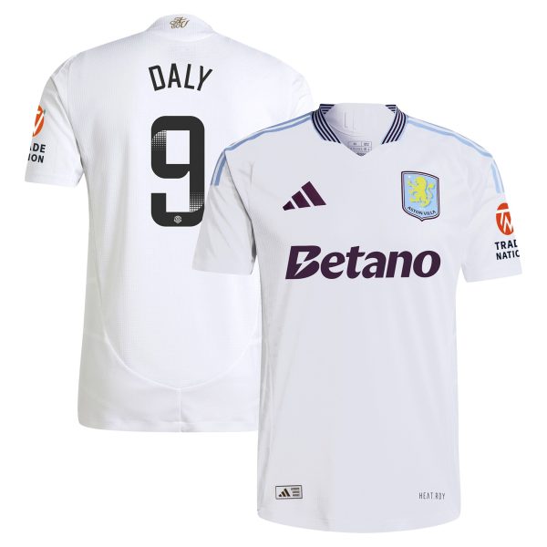 aston villa wsl adidas away authentic shirt 2024-25 with daly 9 printing Collection | Aston Villa Shirts and Official Gear