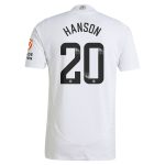 aston villa wsl adidas away authentic shirt 2024-25 with hanson 20 printing Collection | Aston Villa Shirts and Official Gear