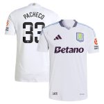 aston villa wsl adidas away authentic shirt 2024-25 with pacheco 33 printing Collection | Aston Villa Shirts and Official Gear