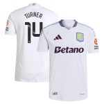 aston villa wsl adidas away authentic shirt 2024-25 with turner 14 printing Collection | Aston Villa Shirts and Official Gear