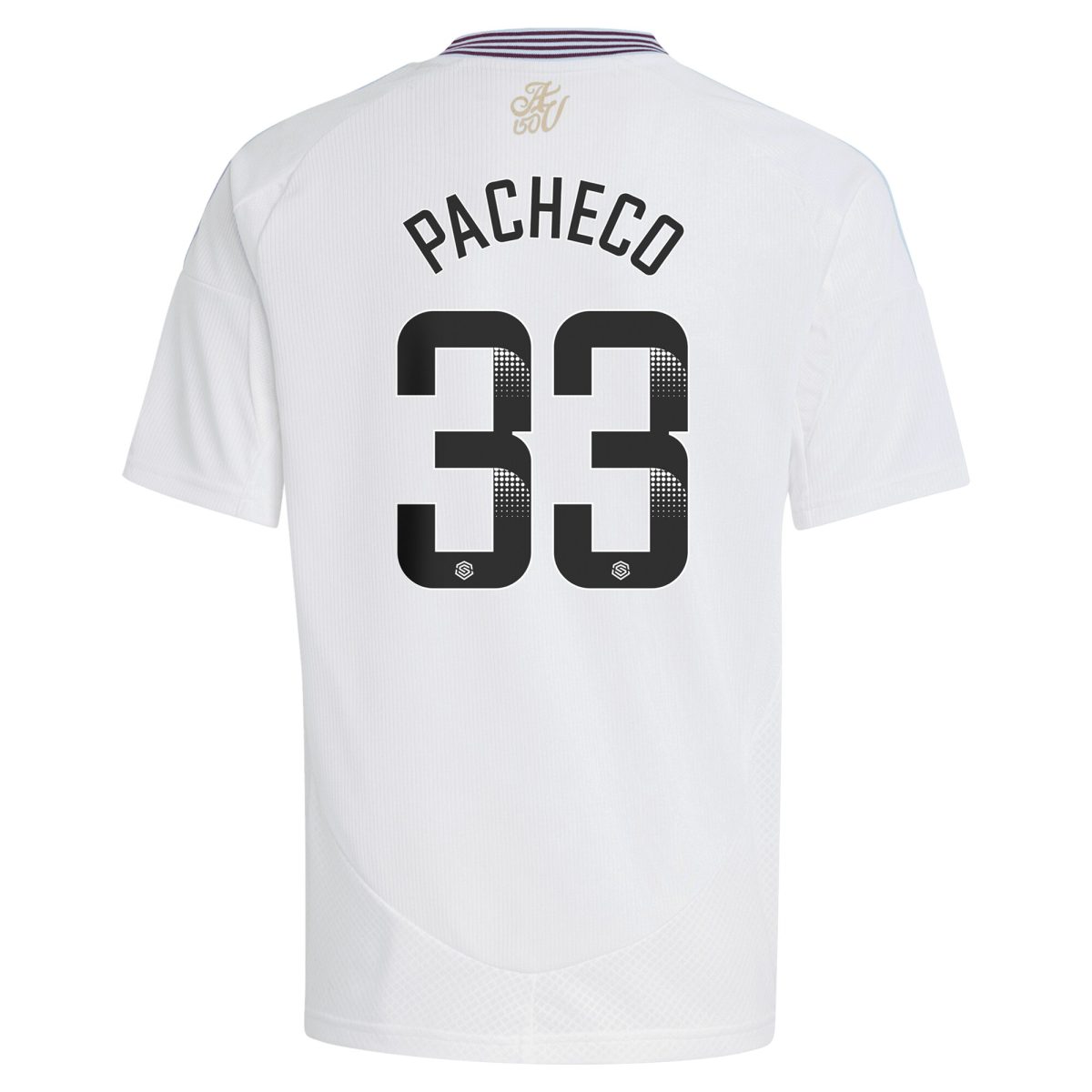 aston villa wsl adidas away shirt 2024-25 – kids with pacheco 33 printing Collection | Aston Villa Shirts and Official Gear