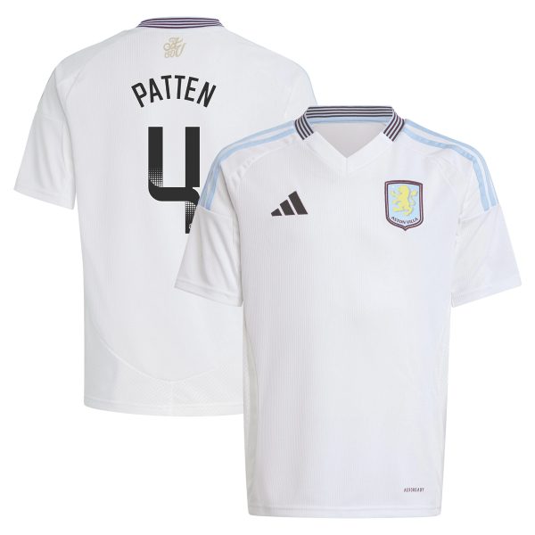aston villa wsl adidas away shirt 2024-25 – kids with patten 4 printing Collection | Aston Villa Shirts and Official Gear