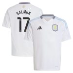 aston villa wsl adidas away shirt 2024-25 – kids with salmon 17 printing Collection | Aston Villa Shirts and Official Gear