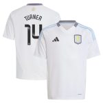 aston villa wsl adidas away shirt 2024-25 – kids with turner 14 printing Collection | Aston Villa Shirts and Official Gear