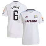 aston villa wsl adidas away shirt 2024-25 – womens with corsie 6 printing Collection | Aston Villa Shirts and Official Gear