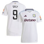 aston villa wsl adidas away shirt 2024-25 – womens with daly 9 printing Collection | Aston Villa Shirts and Official Gear