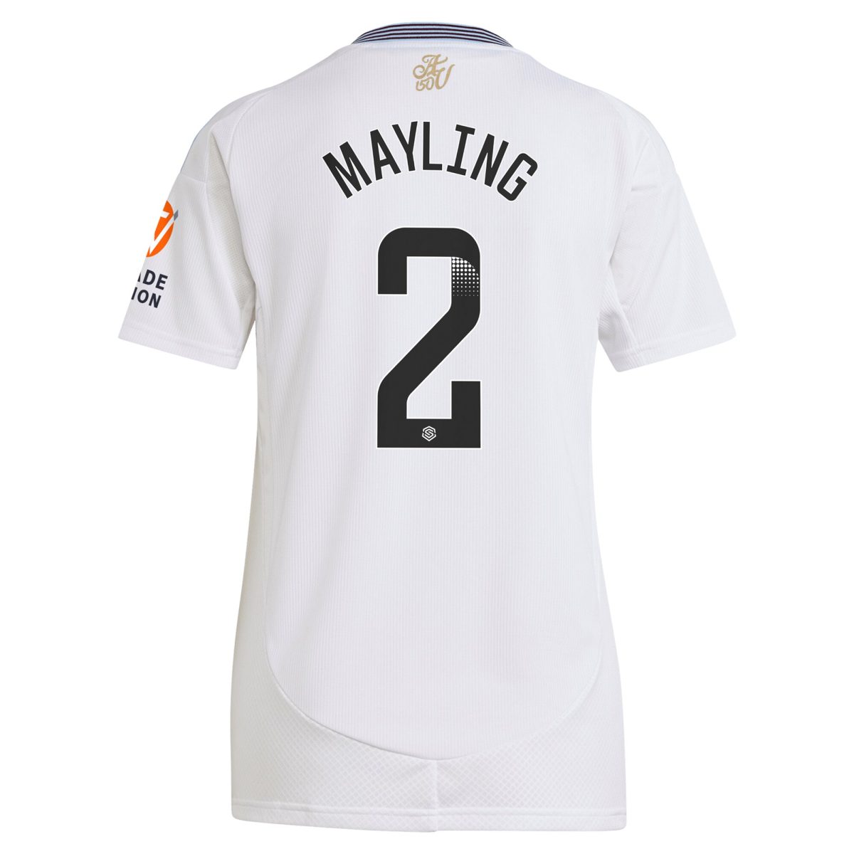 aston villa wsl adidas away shirt 2024-25 – womens with mayling 2 printing Collection | Aston Villa Shirts and Official Gear