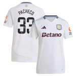 aston villa wsl adidas away shirt 2024-25 – womens with pacheco 33 printing Collection | Aston Villa Shirts and Official Gear