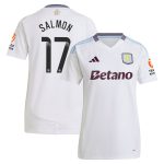 aston villa wsl adidas away shirt 2024-25 – womens with salmon 17 printing Collection | Aston Villa Shirts and Official Gear