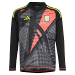 aston villa wsl adidas goalkeeper shirt 2024-25 – long sleeve – kids with d8217angelo 1 printing Collection | Aston Villa Shirts and Official Gear