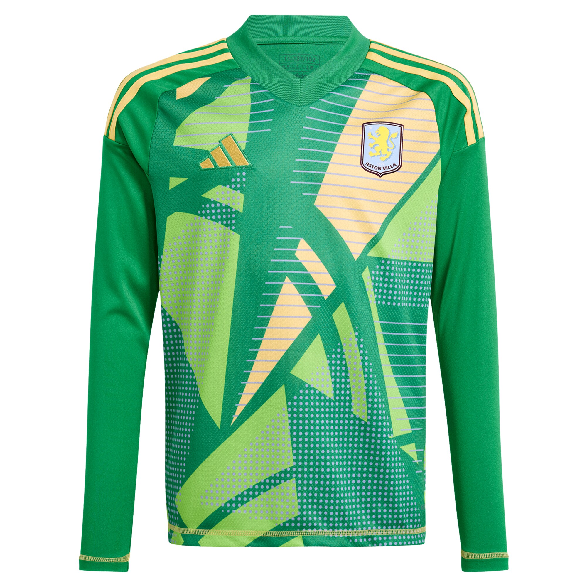 aston villa wsl adidas goalkeeper shirt 2024-25 – long sleeve – kids with dangelo 1 printing – 202712206-01 Collection | Aston Villa Shirts and Official Gear