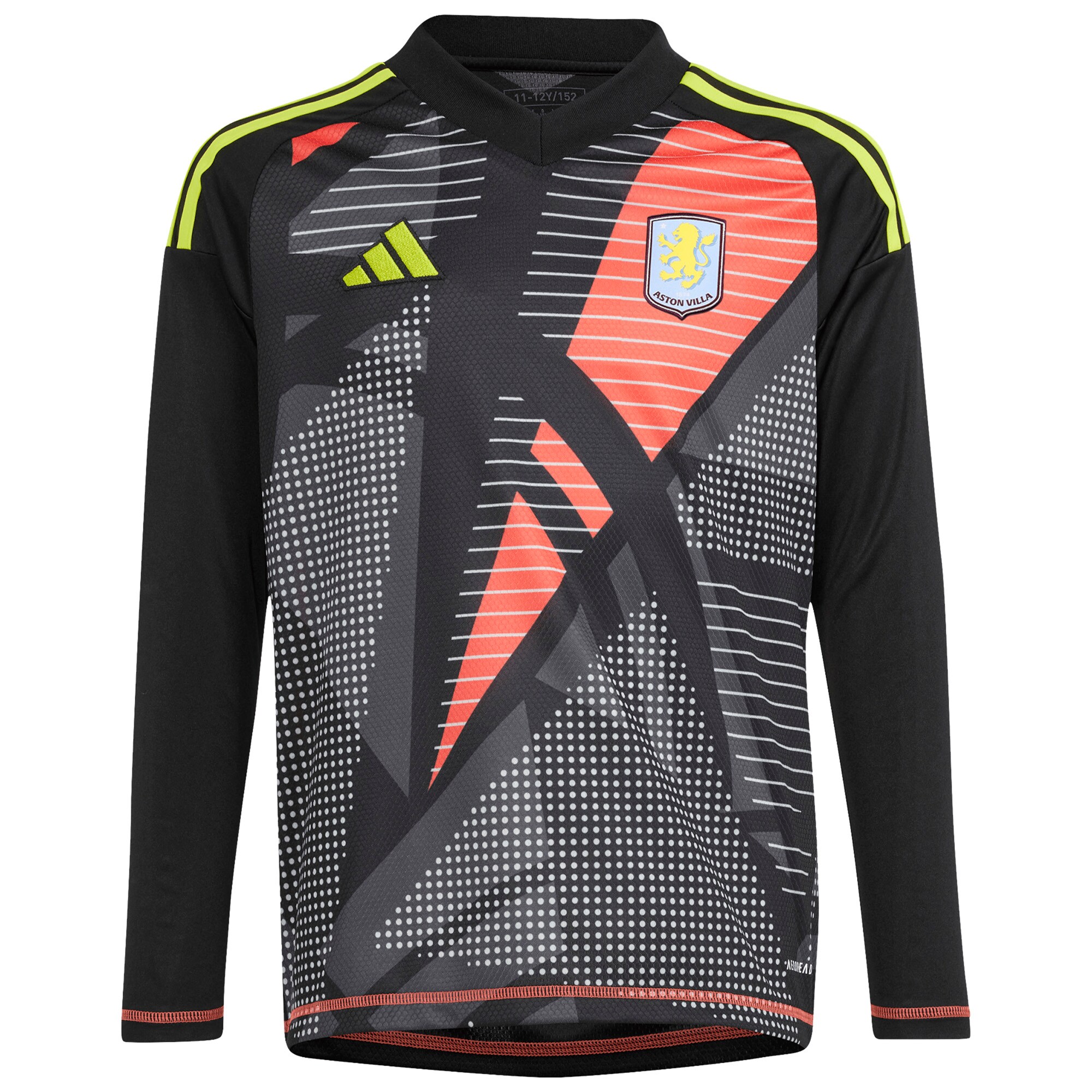 aston villa wsl adidas goalkeeper shirt 2024-25 – long sleeve – kids with talbert 26 printing Collection | Aston Villa Shirts and Official Gear