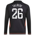 aston villa wsl adidas goalkeeper shirt 2024-25 – long sleeve – kids with talbert 26 printing Collection | Aston Villa Shirts and Official Gear