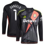 aston villa wsl adidas goalkeeper shirt 2024-25 – long sleeve with d8217angelo 1 printing Collection | Aston Villa Shirts and Official Gear