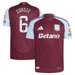 aston villa wsl adidas home authentic shirt 2024-25 with corsie 6 printing Collection | Aston Villa Shirts and Official Gear