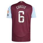 aston villa wsl adidas home authentic shirt 2024-25 with corsie 6 printing Collection | Aston Villa Shirts and Official Gear