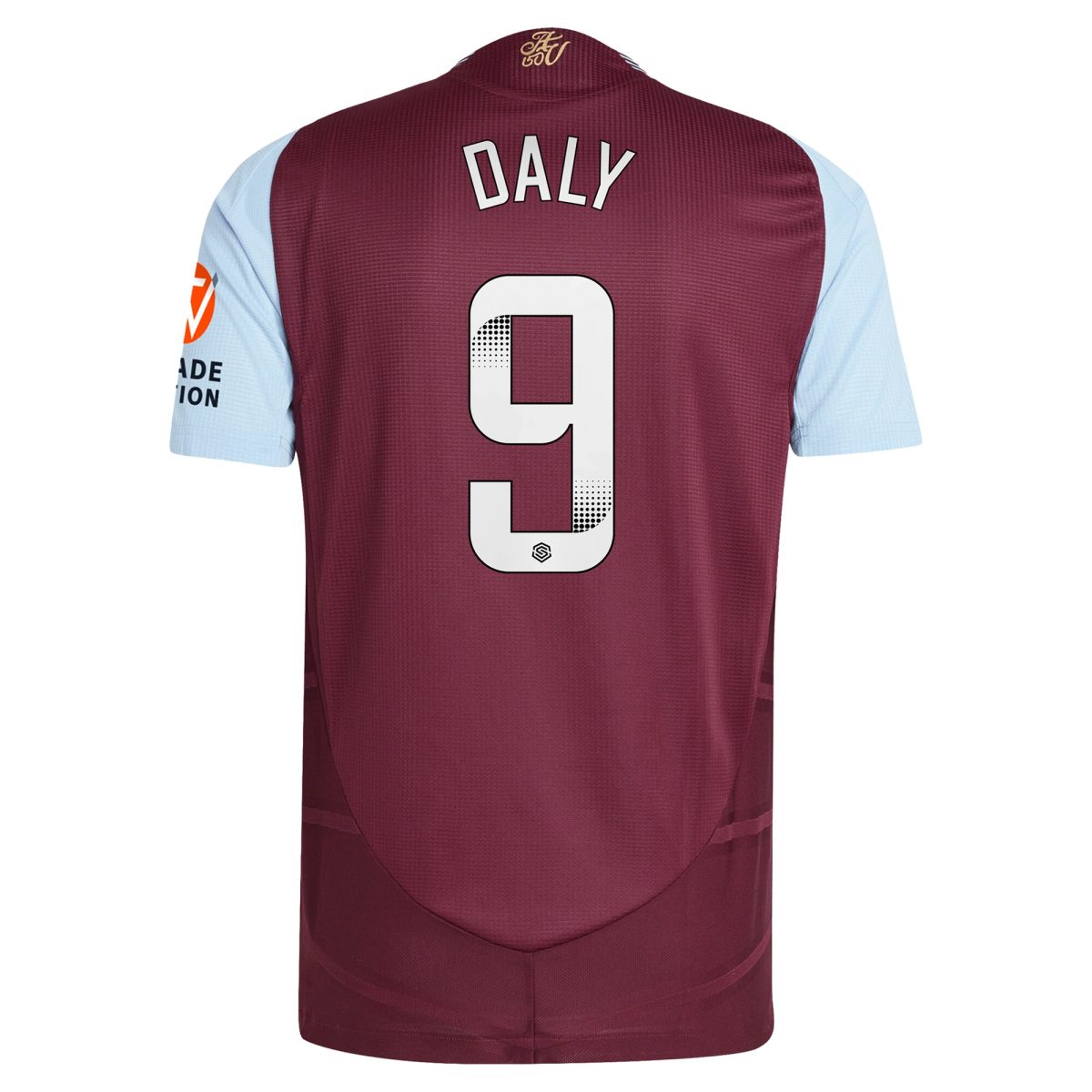 aston villa wsl adidas home authentic shirt 2024-25 with daly 9 printing Collection | Aston Villa Shirts and Official Gear