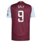 aston villa wsl adidas home authentic shirt 2024-25 with daly 9 printing Collection | Aston Villa Shirts and Official Gear