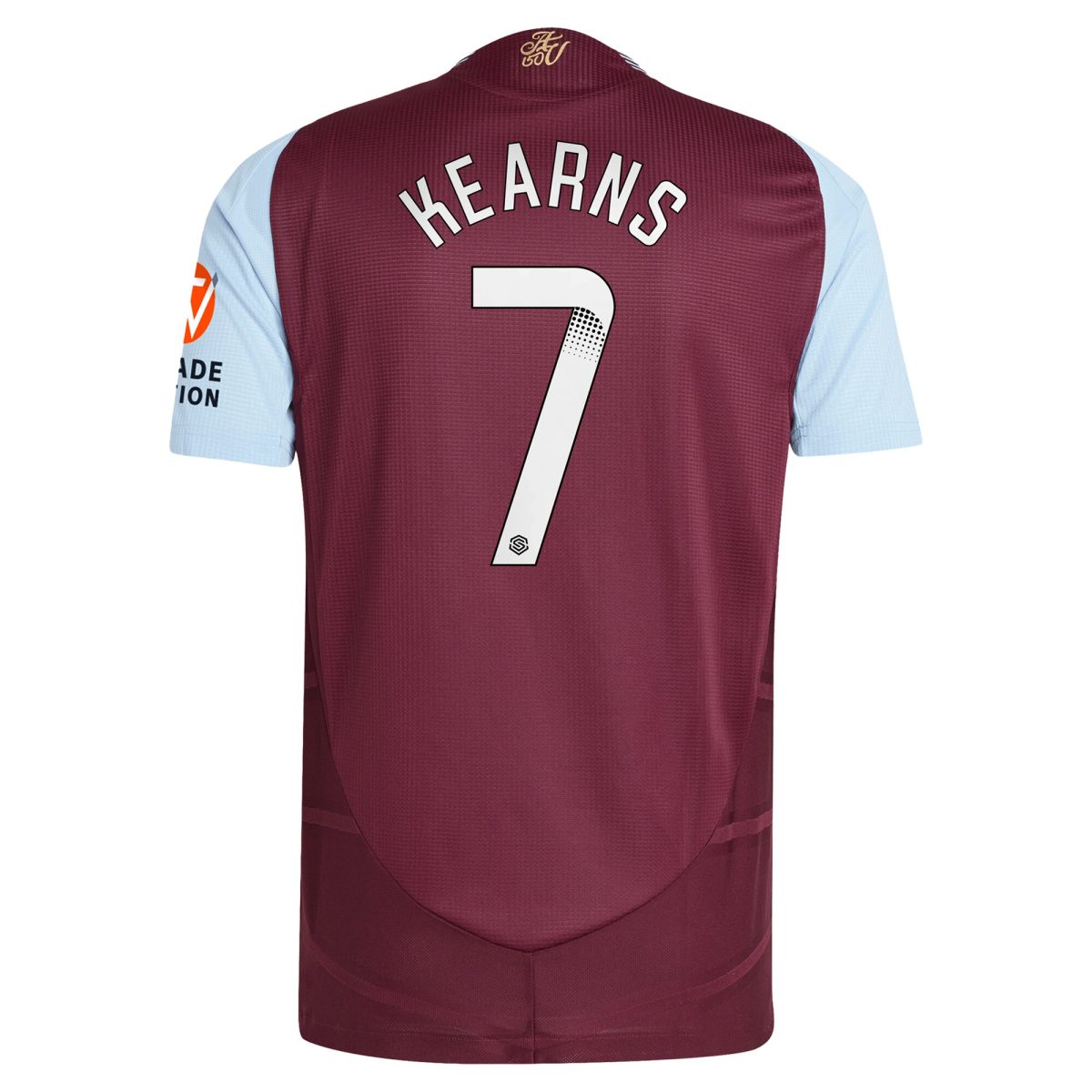 aston villa wsl adidas home authentic shirt 2024-25 with kearns 7 printing Collection | Aston Villa Shirts and Official Gear