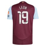aston villa wsl adidas home authentic shirt 2024-25 with leon 19 printing Collection | Aston Villa Shirts and Official Gear